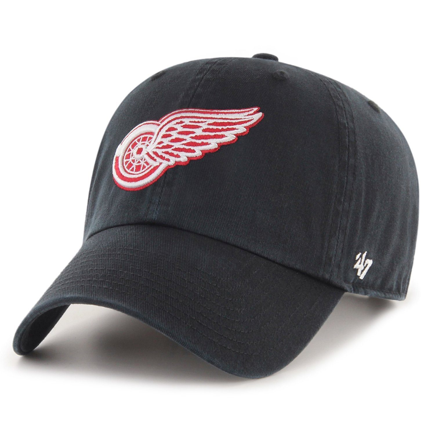 Cap Brand Wings UP Detroit Relaxed CLEAN Red Trucker '47 Fit
