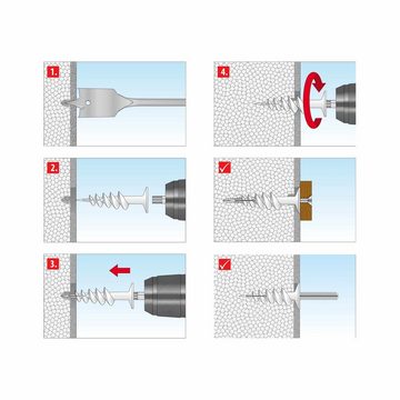 TOX-DÜBEL-TECHNIK Dämmstoffdübel Thermo 50 mm, (50 Stück)