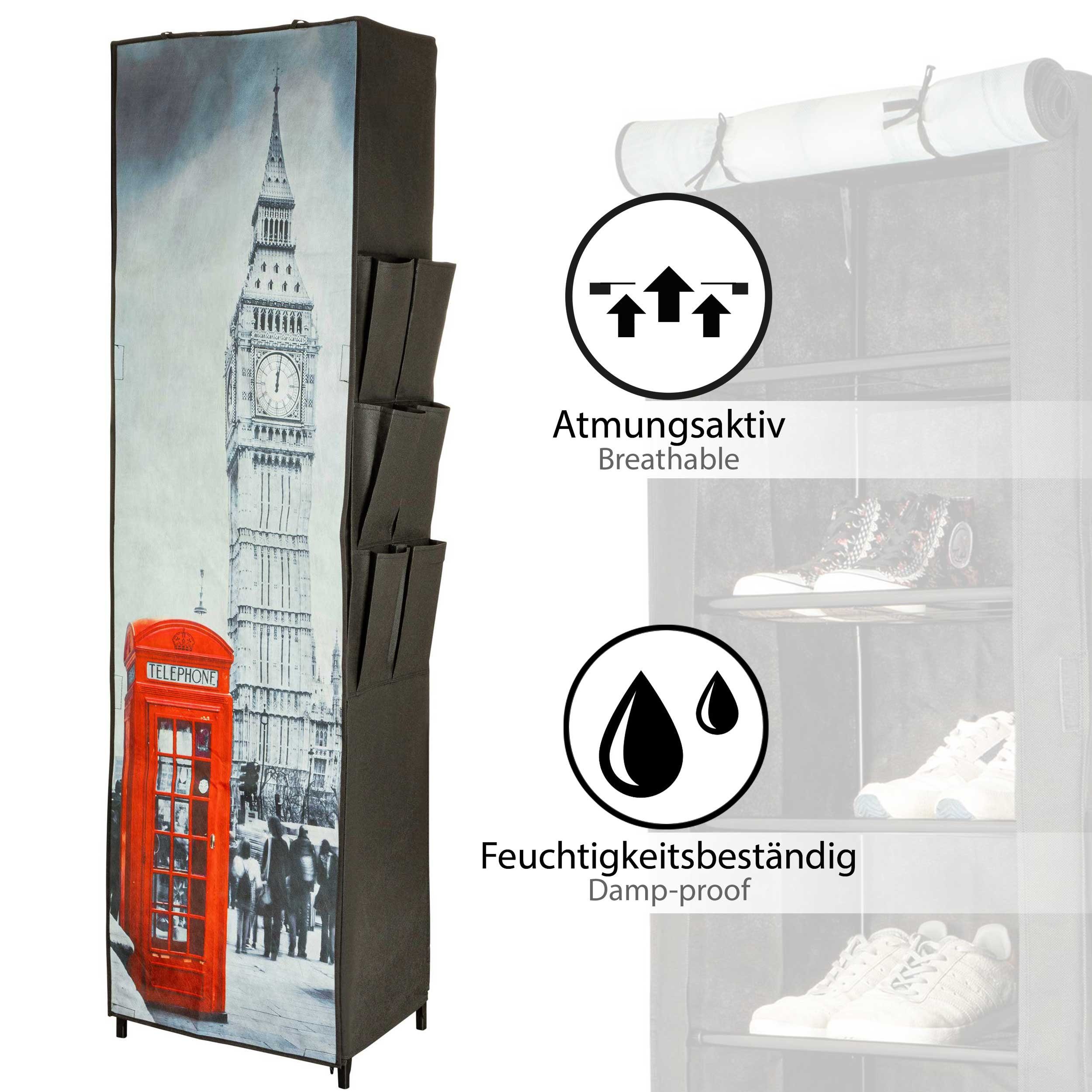 ONVAYA Schuhschrank Schuhschrank aus Stoff, Schwarzes günstig online kaufen