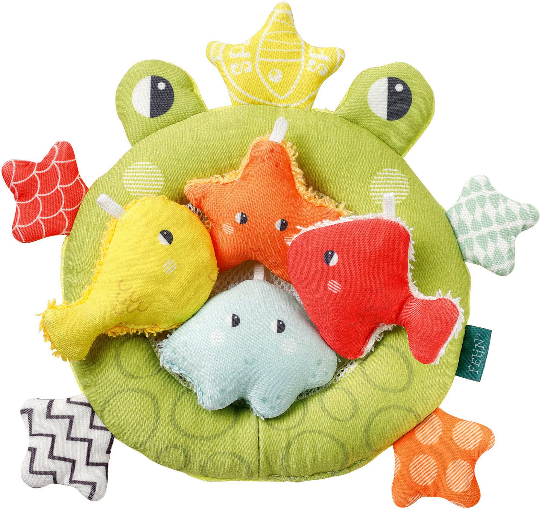 Fehn Badespielzeug Plansch & Play, Badekescher Frosch günstig online kaufen