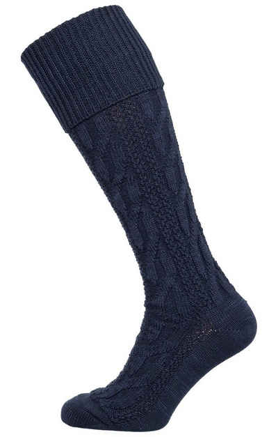 P.S. Schuhmacher Trachtensocken Kniestrümpfe CS584 marine