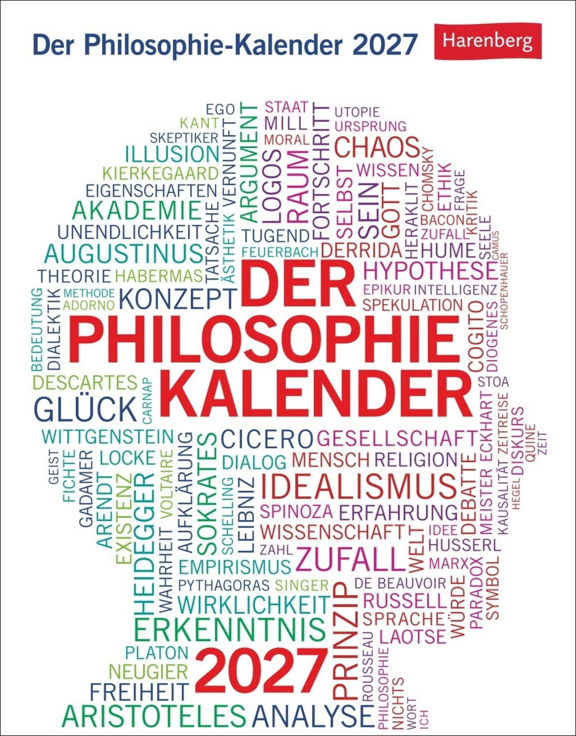 Harenberg Kalender Verlag Tischkalender Der Philosophie-Kalender Tagesabreißkalender 2027