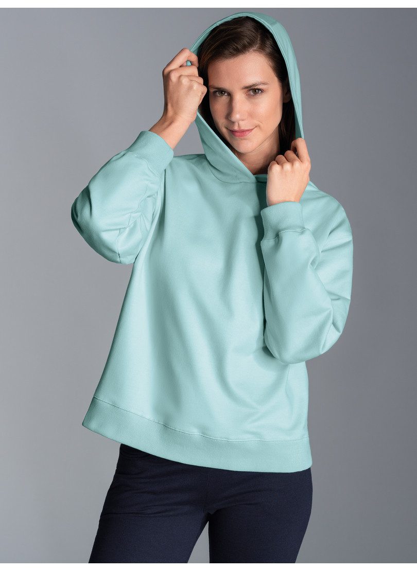 Trigema Sweatshirt TRIGEMA Dünner Oversize-Hoodie