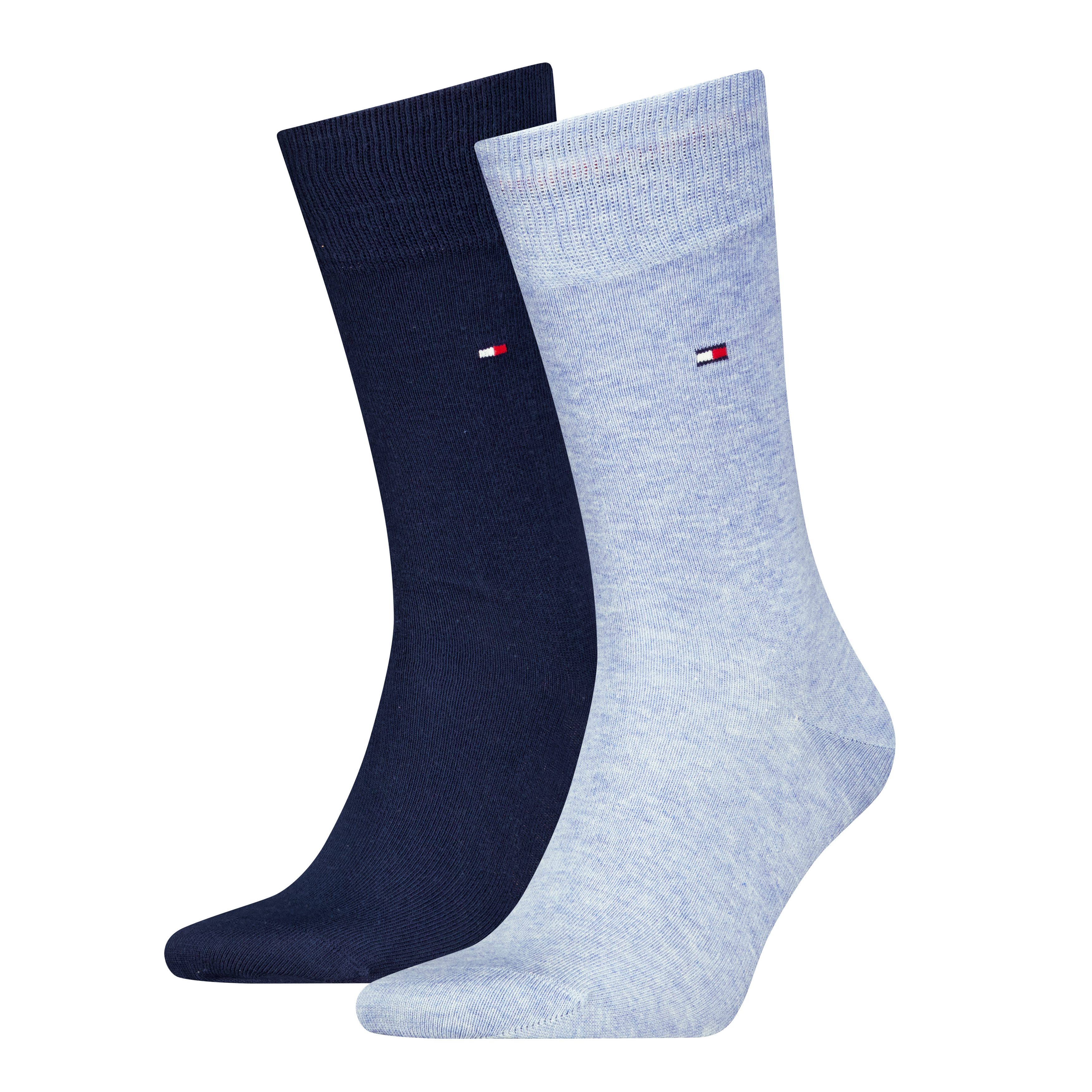 Tommy Hilfiger Socken TH MEN SOCK CLASSIC 2P (2 Paar) Mit eingestricktem Fl günstig online kaufen