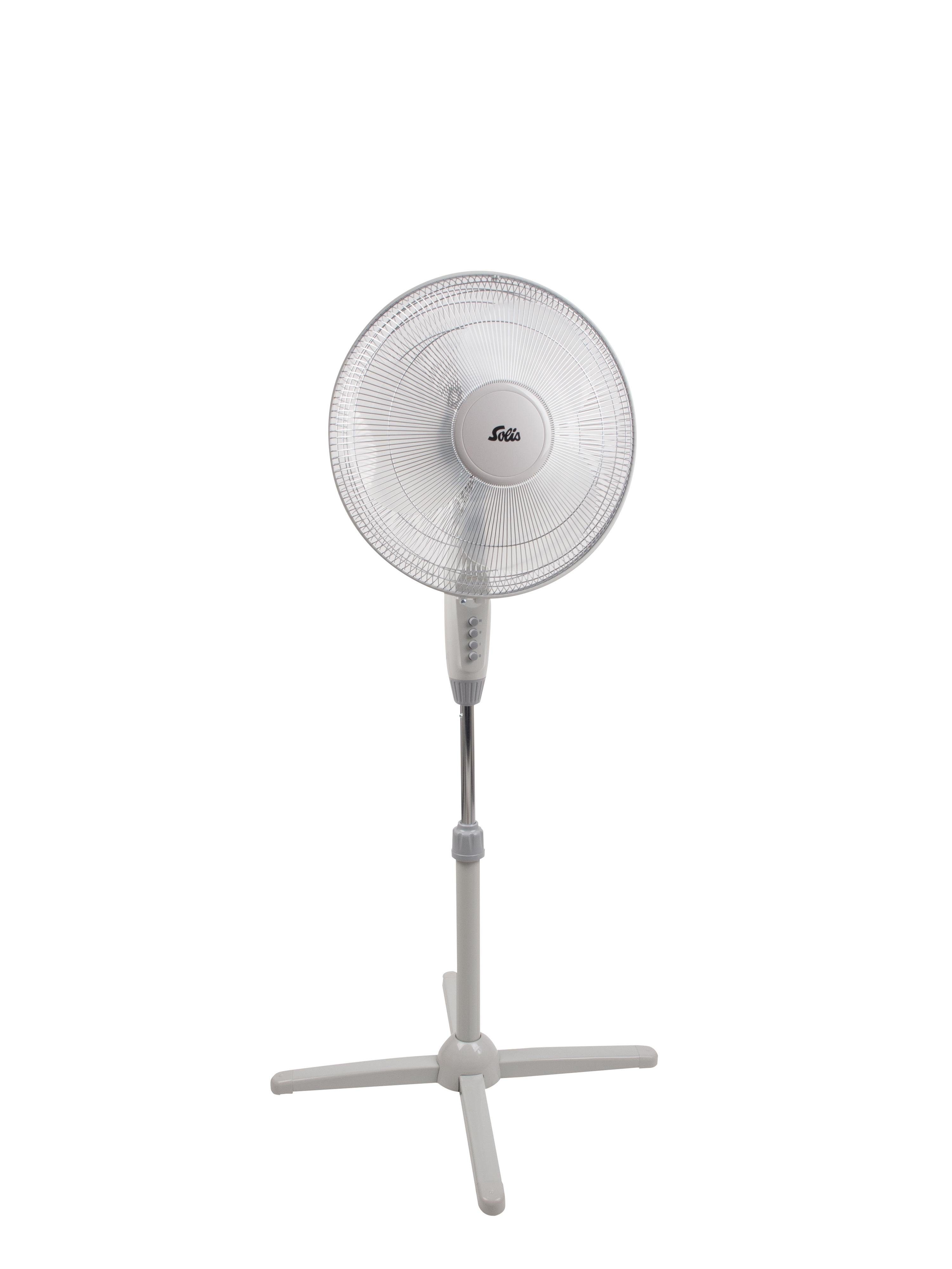 SOLIS OF SWITZERLAND Standventilator Stand Fan, Typ 748, 60 W, 3 Stufen, Oszillationsfunktion, max. 59 dB