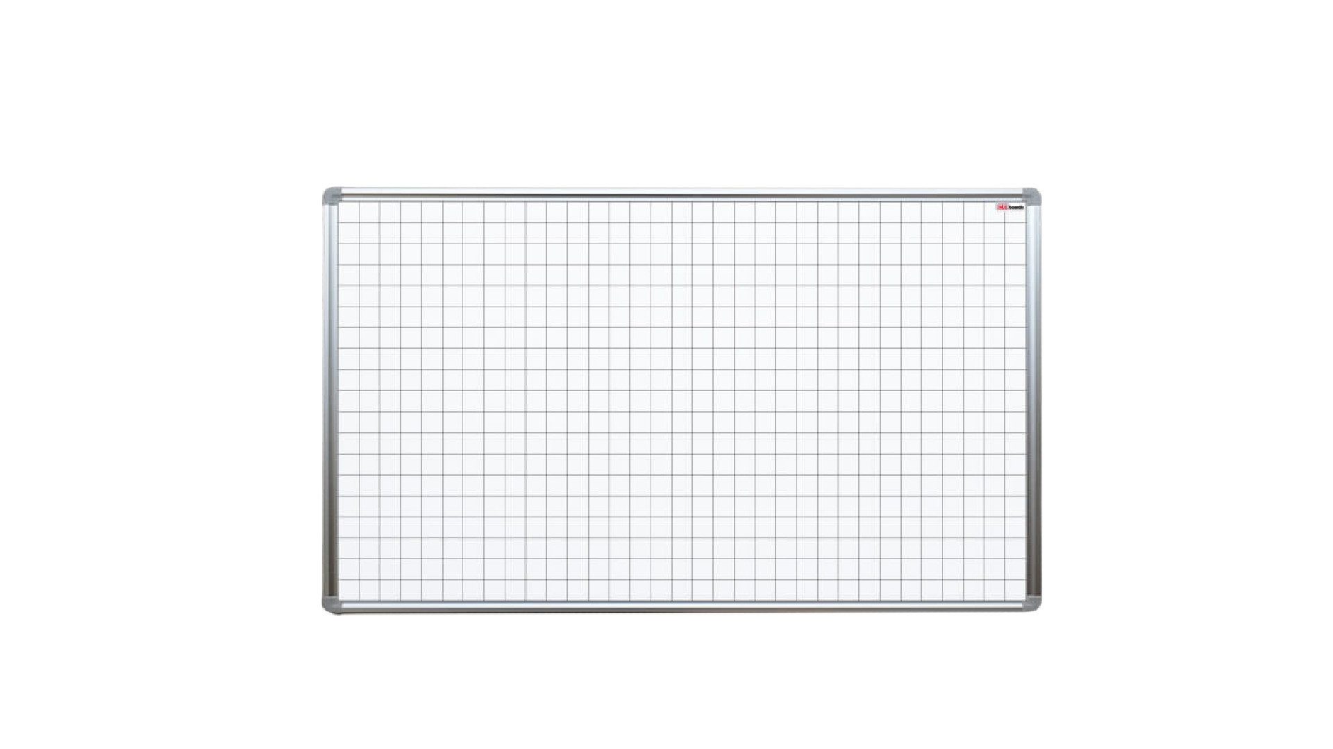 ALLboards Tafel ALLboards Magnetisches Whiteboard mit Aufdruck 120x90cm – Kariert