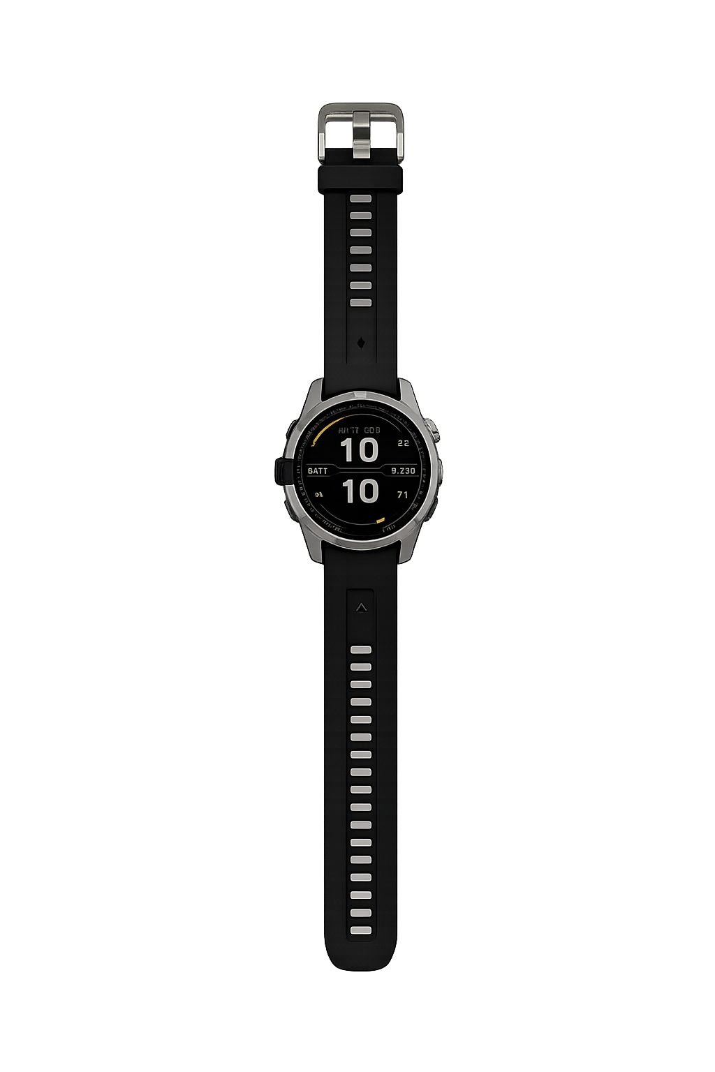 Garmin fēnix® 7 Pro Smartwatch (3,04 cm cm/1,2 Zoll, Garmin OS) Einzelartikel, 2-tlg., Smartwatch inkl. Silikon-Armband und Lade-/Datenkabel, Solar-Ladelinse; Saphirglas; Taschenlampe; Gen 5 Sensor; Gehäuse 42mm