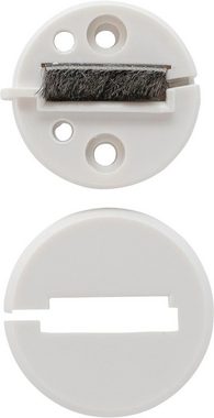 SCHELLENBERG Rollladen-Gurtführung DUO, Mini/Maxi, rund, für max. 2,3 cm Gurtbreite, 1-St., Verringert den Verschleiß des Rolladengurtes unter dem Rolladenkasten