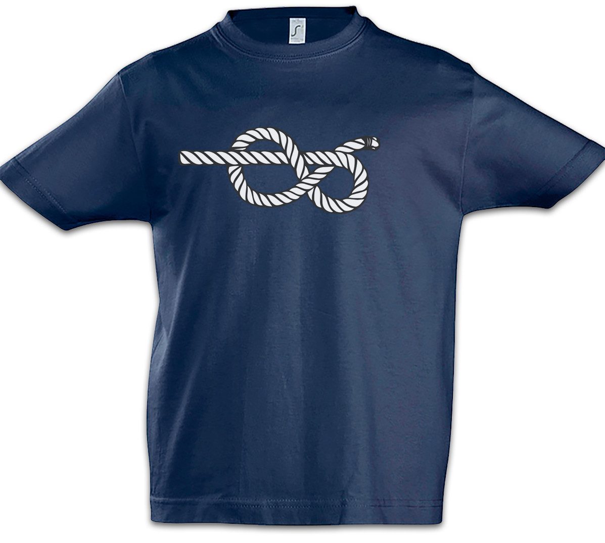 Print-Shirt Sailor's Knot II Kinder T-Shirt Figure Eight Seemannsknoten Nautical