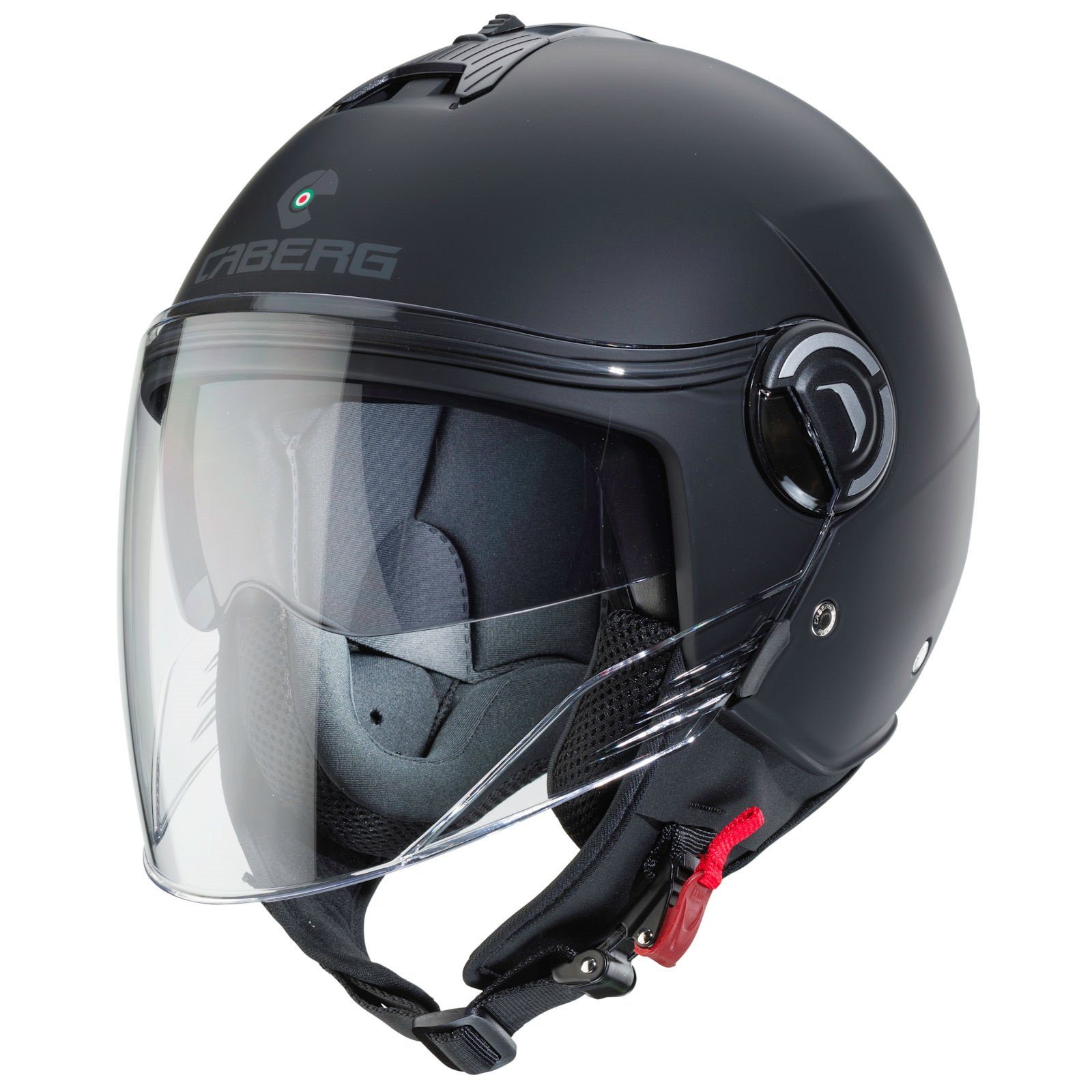 Motorradhelm Caberg Riviera V4 X matt-schwarz