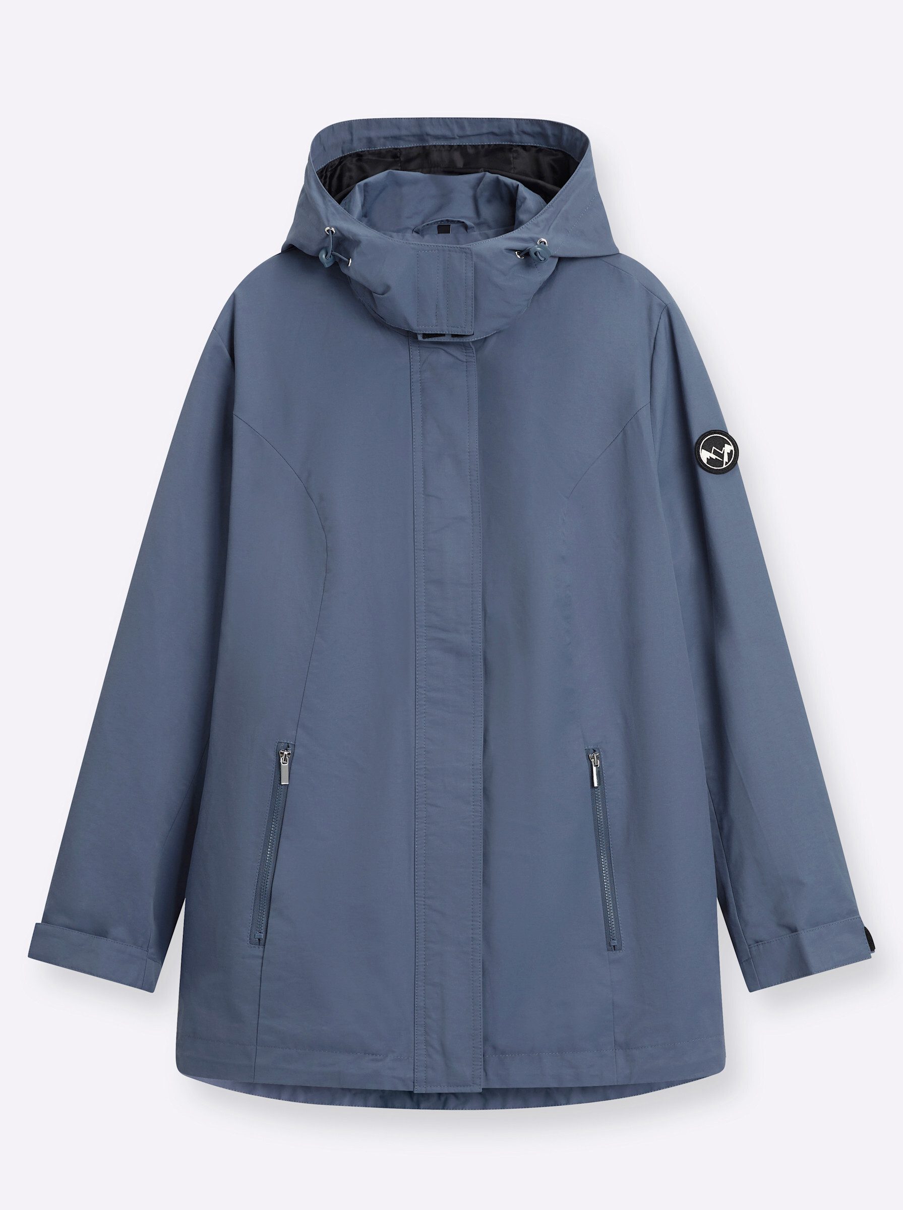 Sheego Allwetterjacke Übergangsjacke Langarm