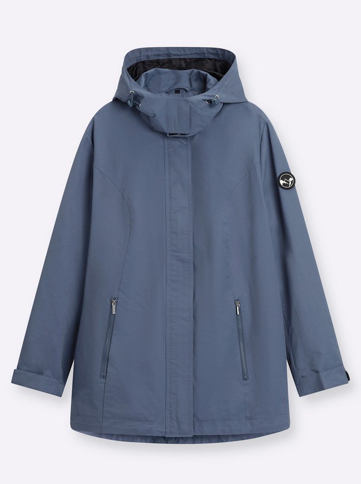 Sheego Allwetterjacke Übergangsjacke Langarm