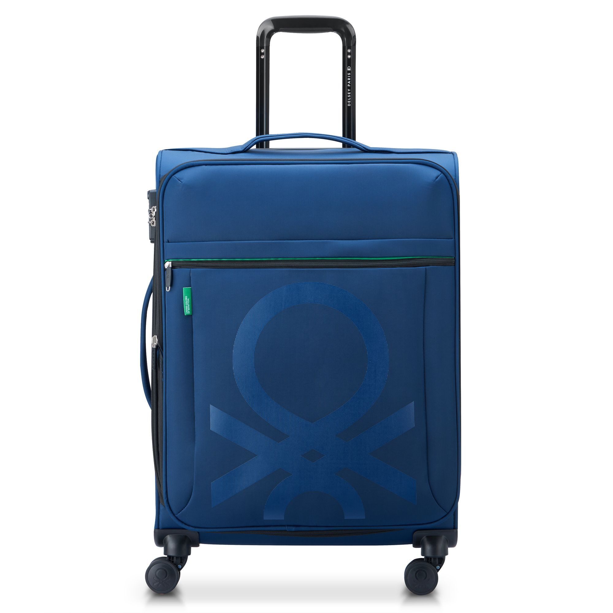 Delsey Paris Handgepäck-Trolley Delsey Paris x United Colors of Benetton, 4 Rollen, Polyester