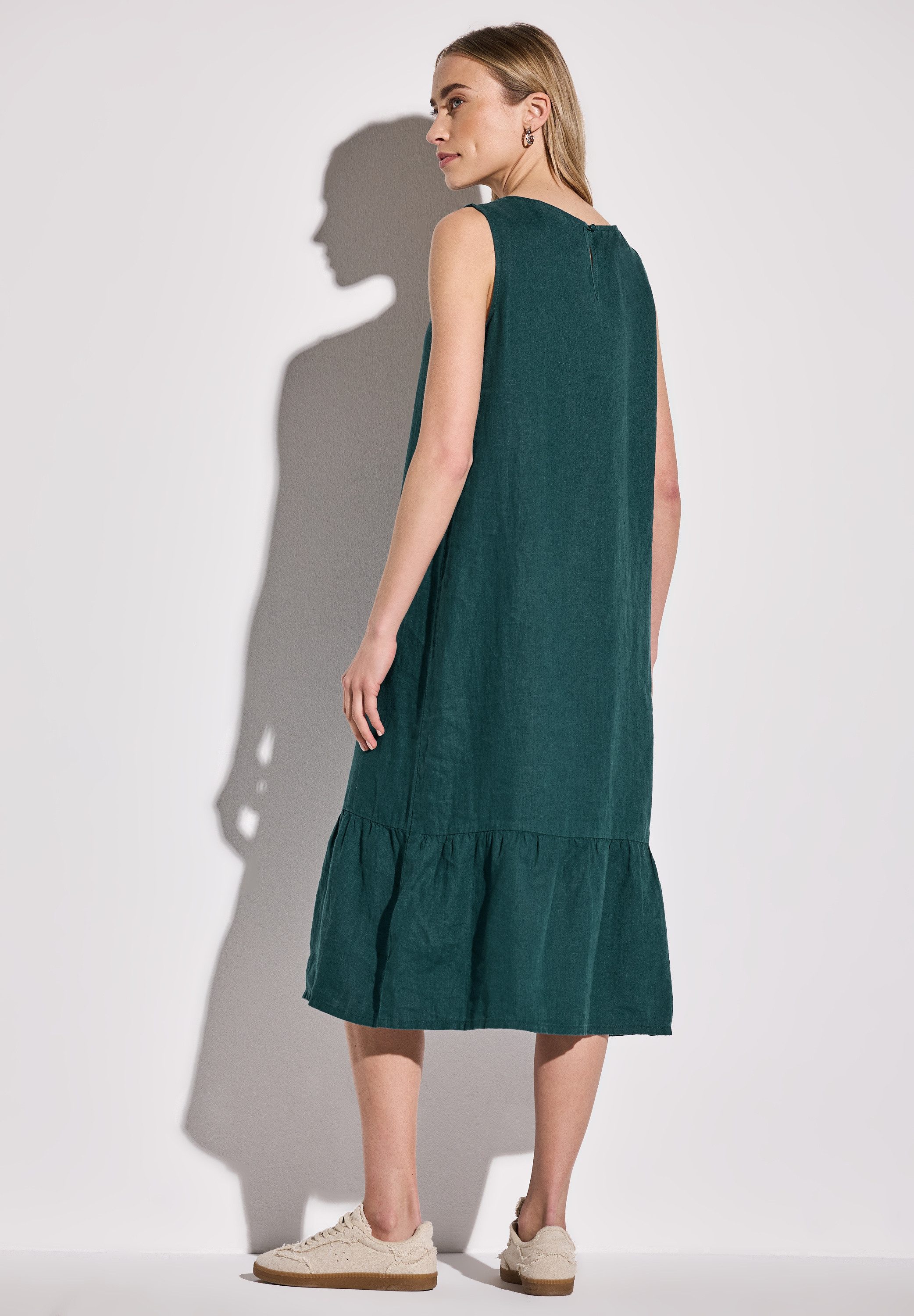STREET ONE Sommerkleid mit Schlitz im günstig online kaufen