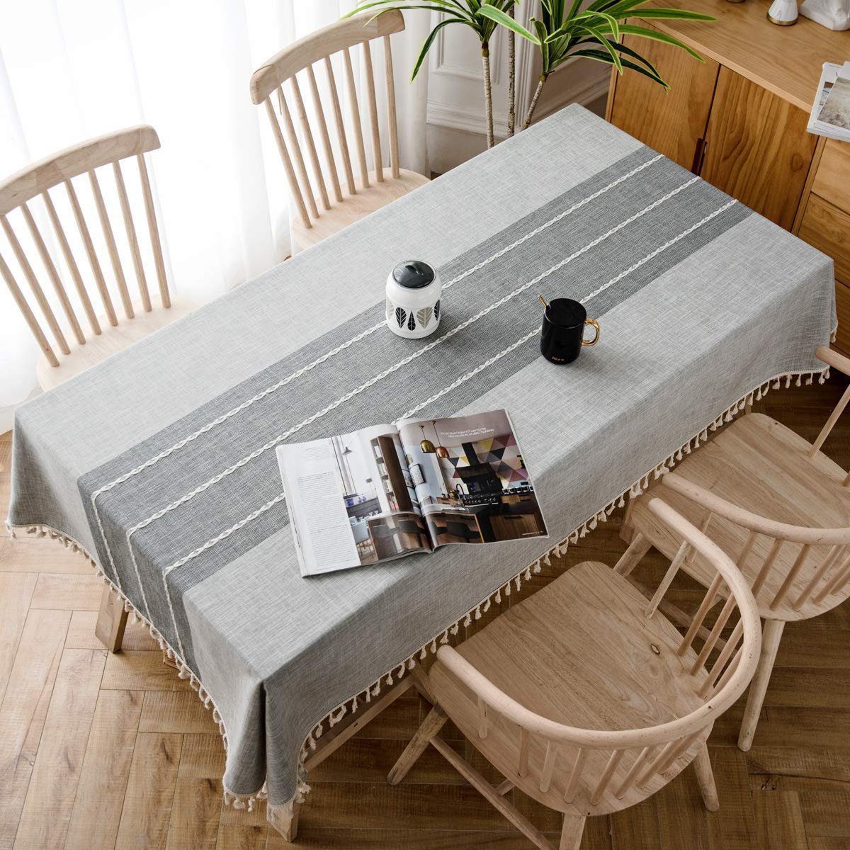 BYSURE Tischdecke (1-tlg), Tischdecke aus Baumwolle günstig online kaufen