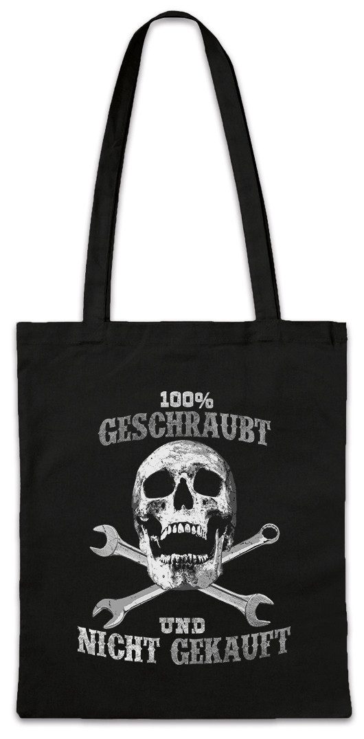 Beuteltasche 100% Geschraubt Mechaniker Stofftasche KfZ Car Mechanic Garage Fun