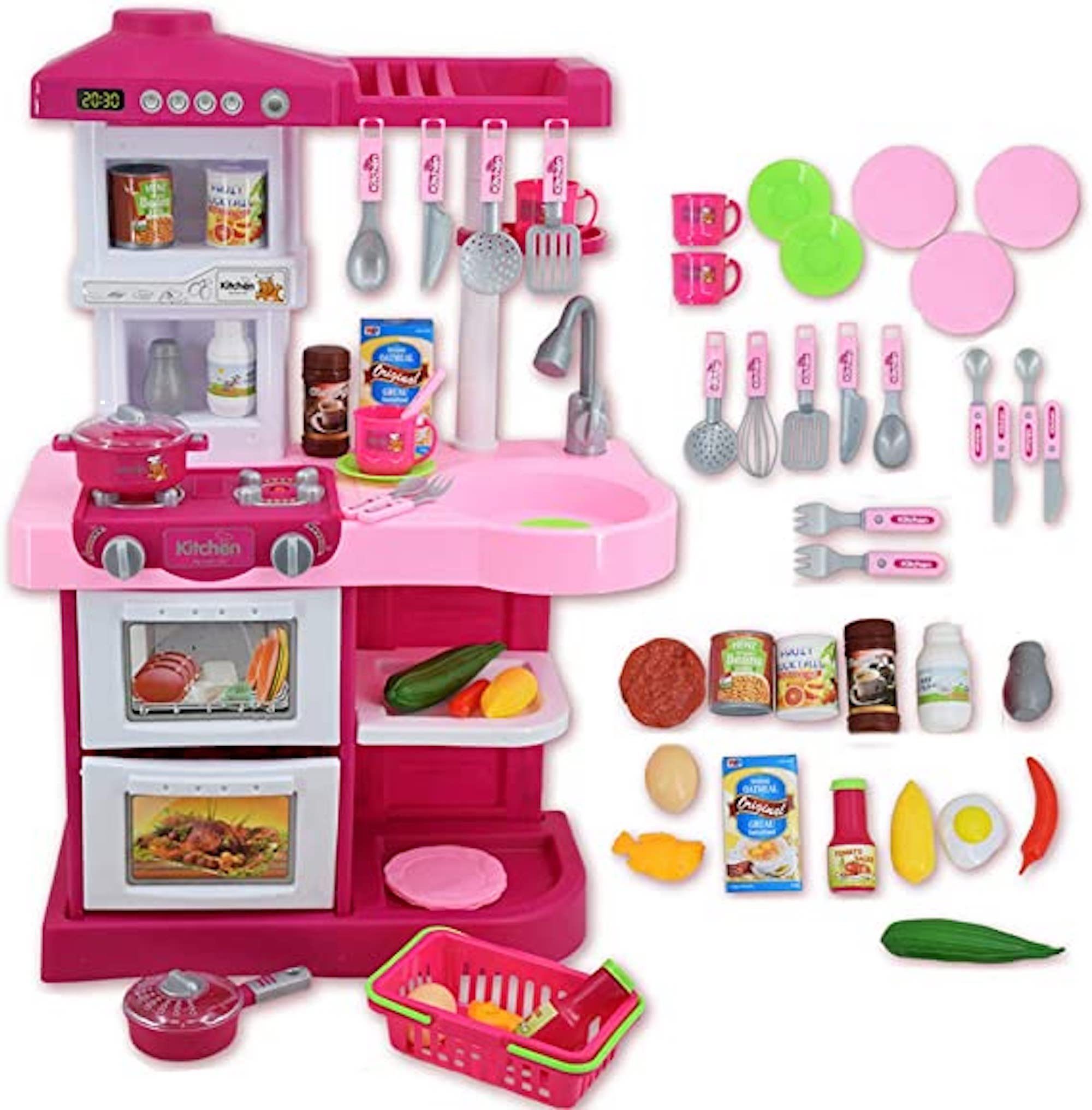 Mini Kunststoff Küche Kochgeschirr Spielzeug Kinder Rollenspiel Spielzeug Kit 