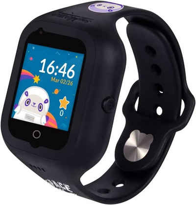 Soymomo Space Lite - Kinder Handy GPS-Uhr Smartwatch (1.4 Zoll), mit 4G Kamera Telefon Anruf Sprachnachrichten IP65 Wasserresistent