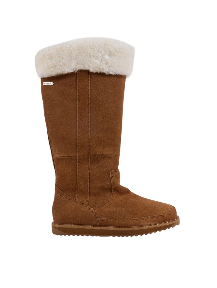 Emu Australia Georgi (Veloursleder, wasserdicht) kastanienbraun Damen Winterstiefel