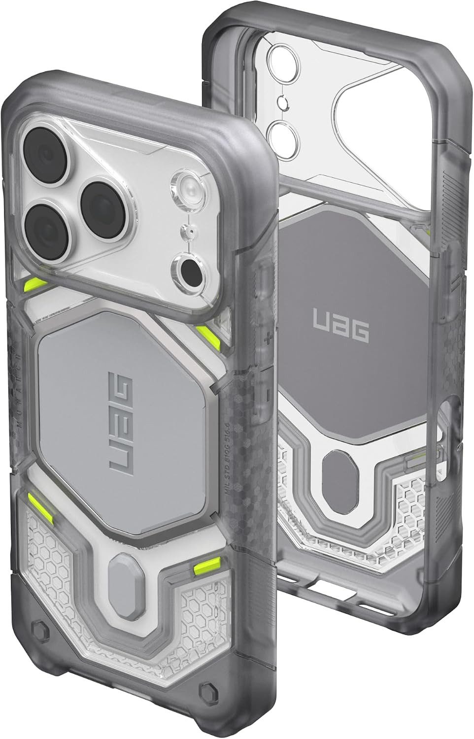 Urban Armor Gear Handyhülle Monarch Pro MS Case - Apple iPhone 18 Pro / iPhone 17 Pro Hülle, Premium Materialien, 5fach Falltest Standards nach MIL STD 810G 516.6