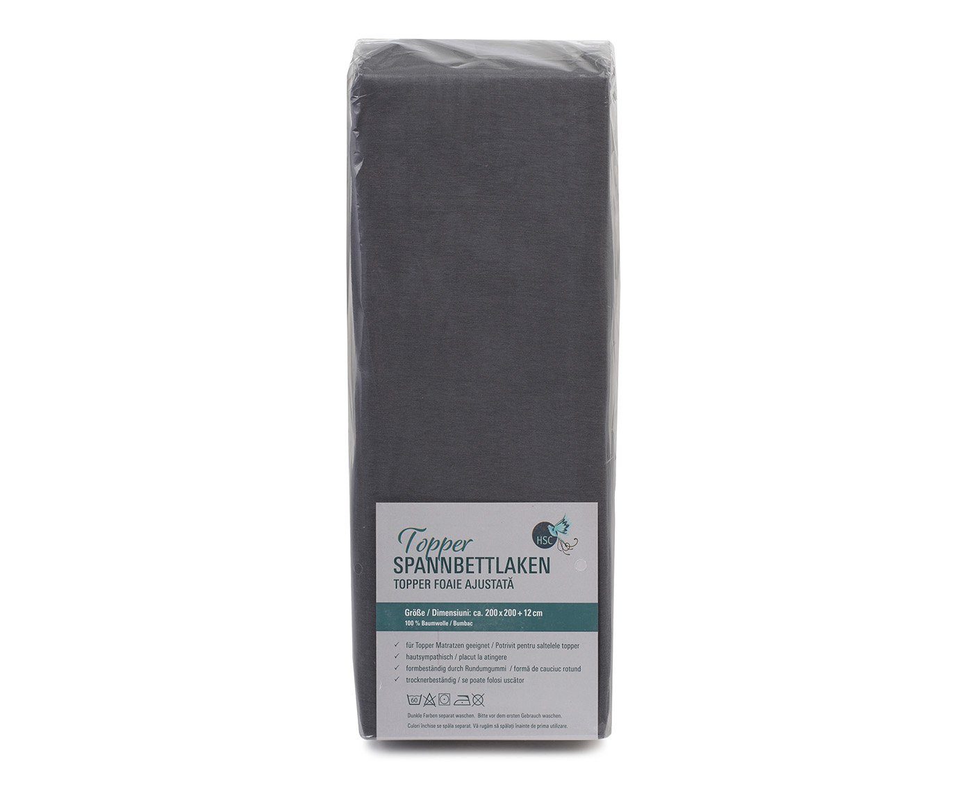 HSC Home-Style-Creation GmbH Spannbettlaken TOPPER Spannbettlaken, 100% Bau günstig online kaufen