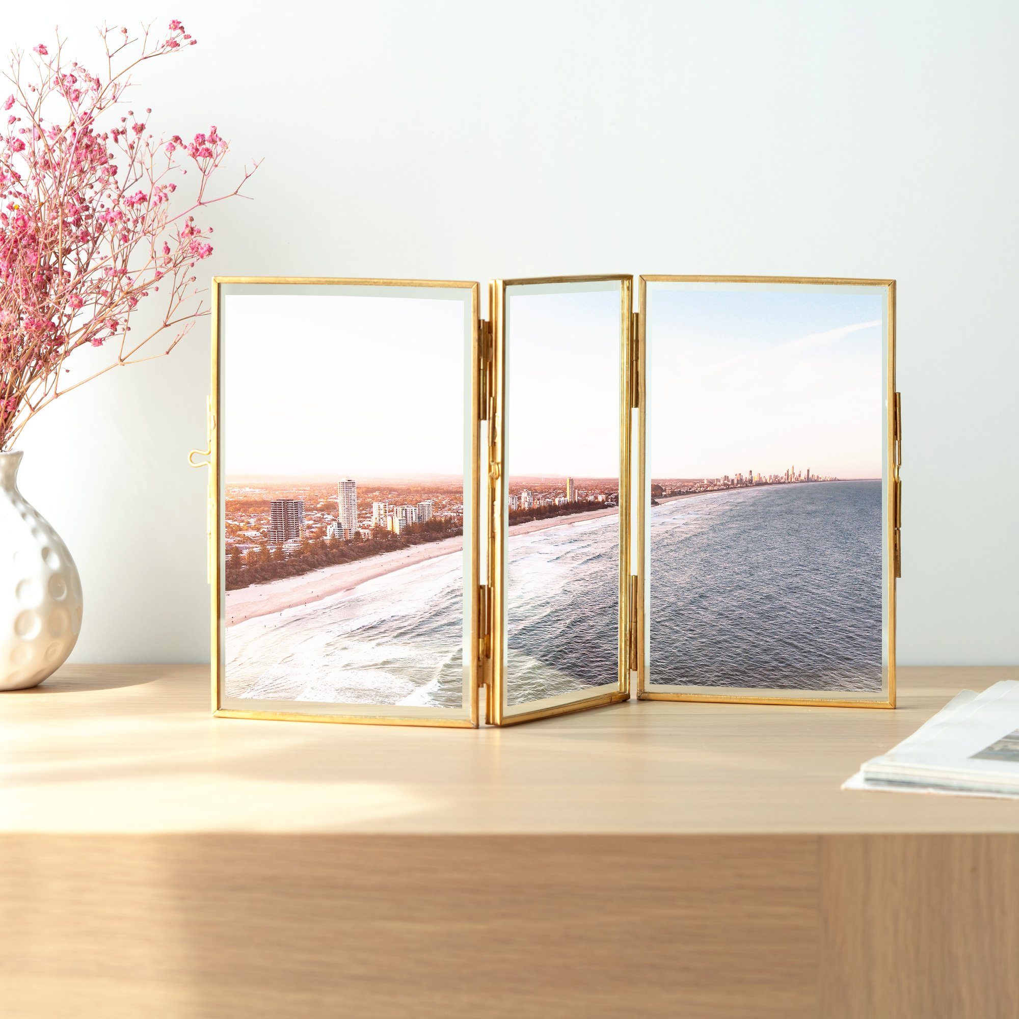 Navaris Bilderrahmen-Set Fotorahmen Klappbilderrahmen für Fotos günstig online kaufen