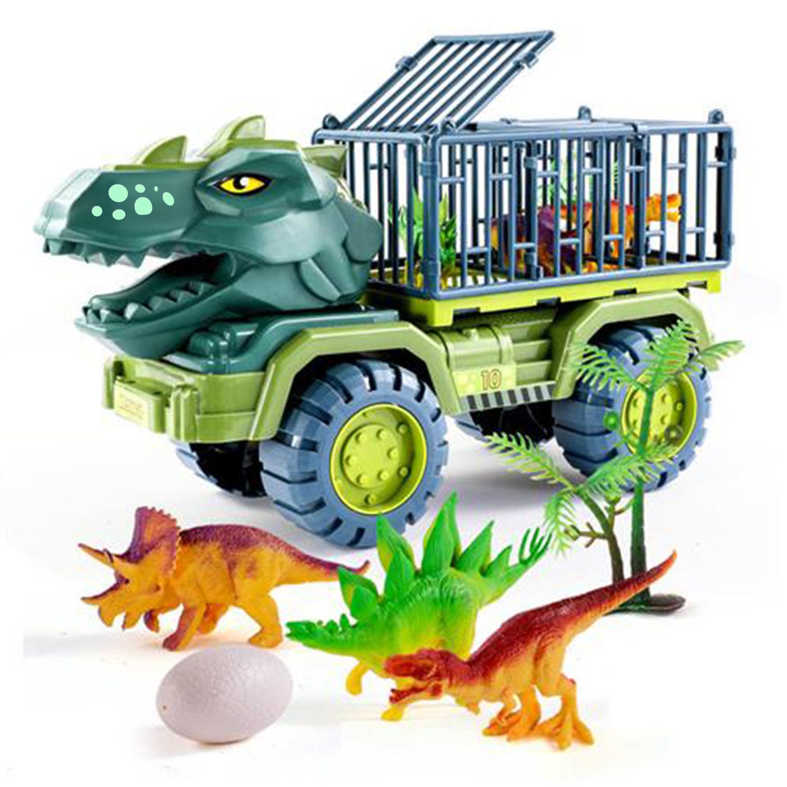 MODFU Spielzeug-Transporter Dinosaurier Transport-LKW Spielset, (Dino Figur günstig online kaufen