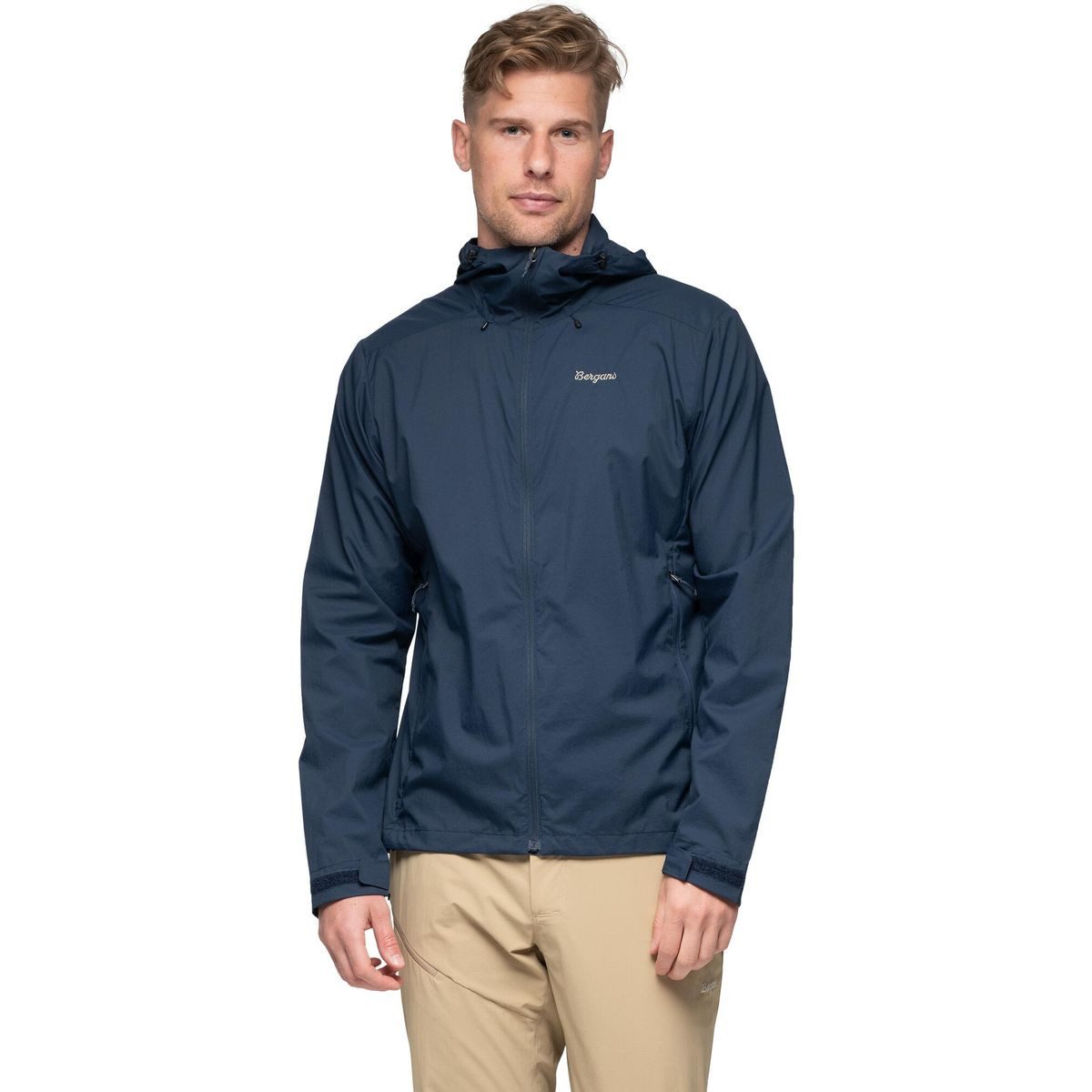 Bergans Skijacke Rabot Windbreaker Jacket Men Leichte, atmungsaktive Herren-Windjacke aus Recyclingmaterial, ideal