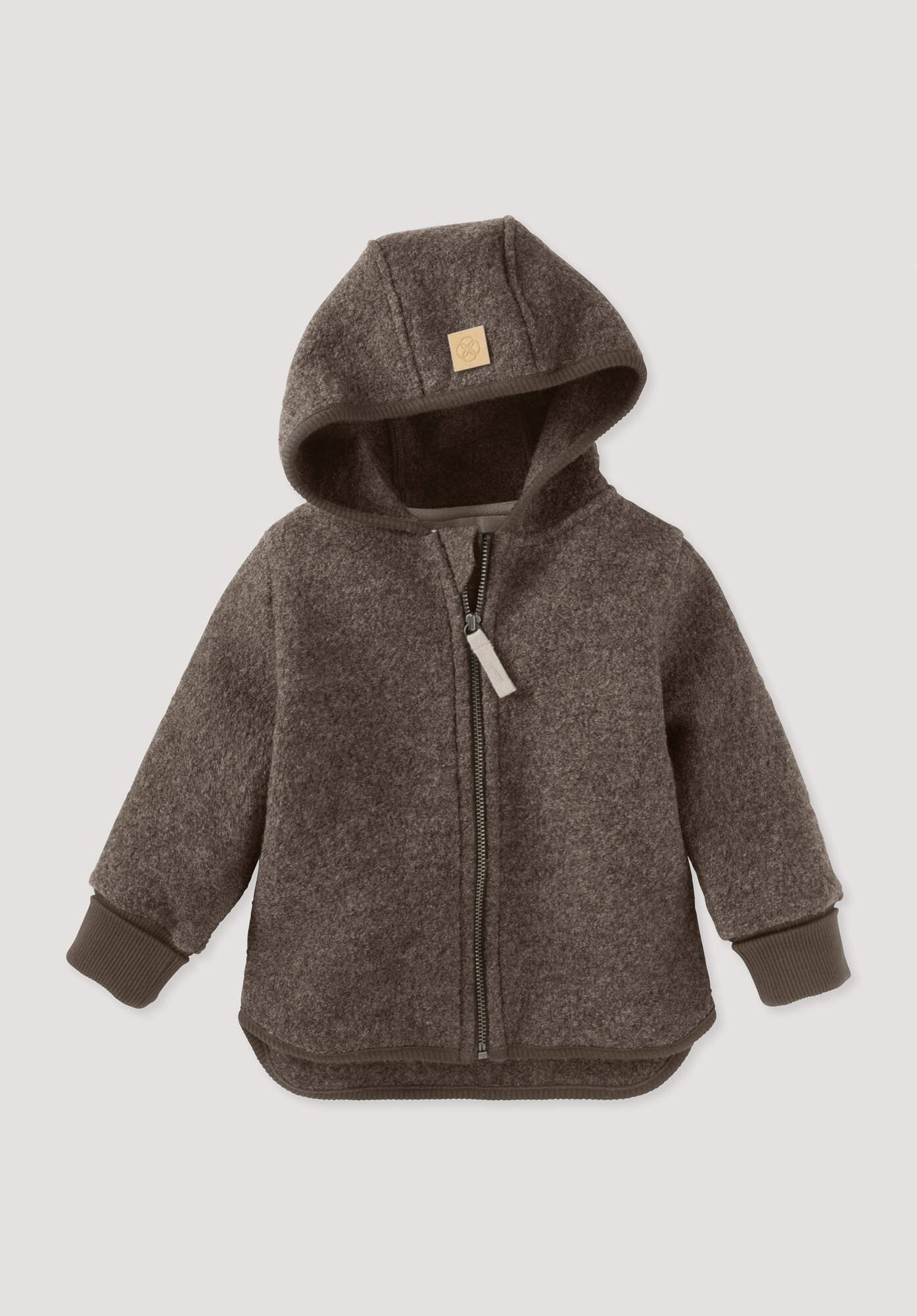 Hessnatur Walkjacke aus reiner Bio-Merinowolle (1-St) aus reiner Bio-Merinowolle