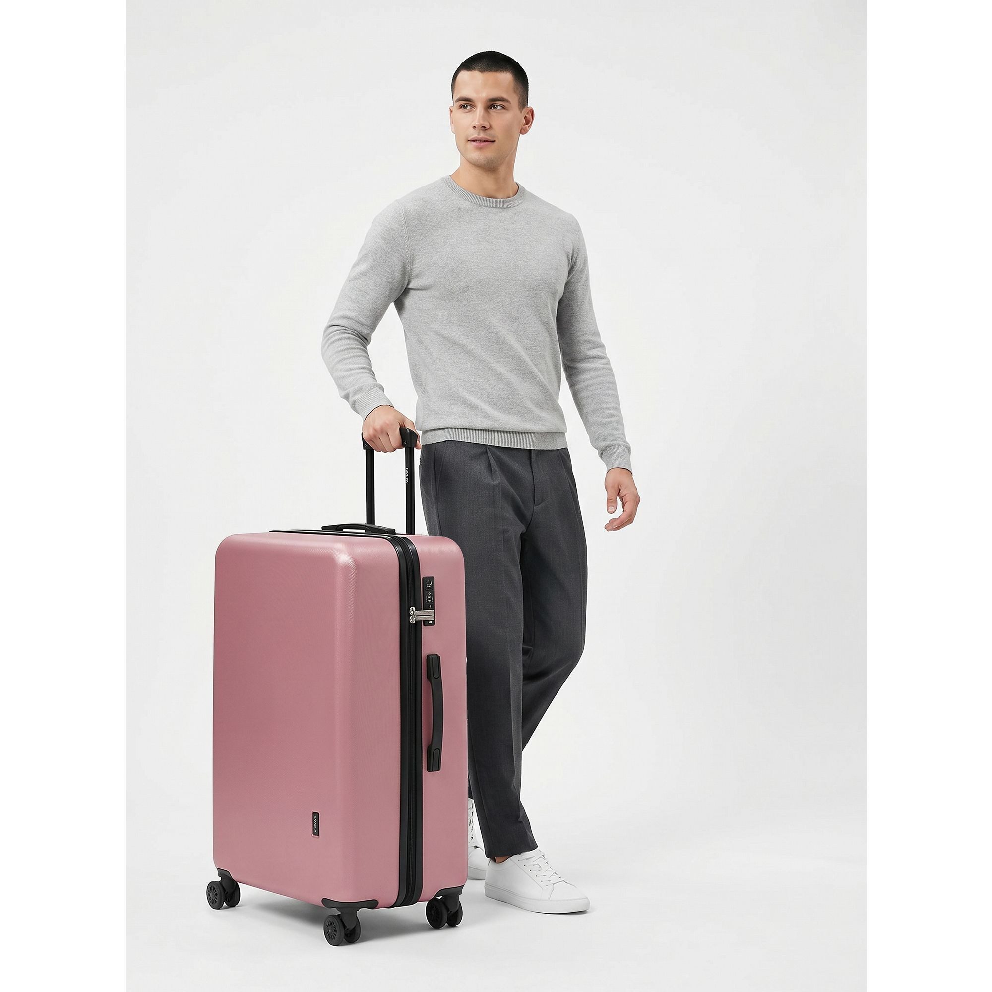Redolz Hartschalen-Trolley Essentials 09, 4 Rollen, ABS