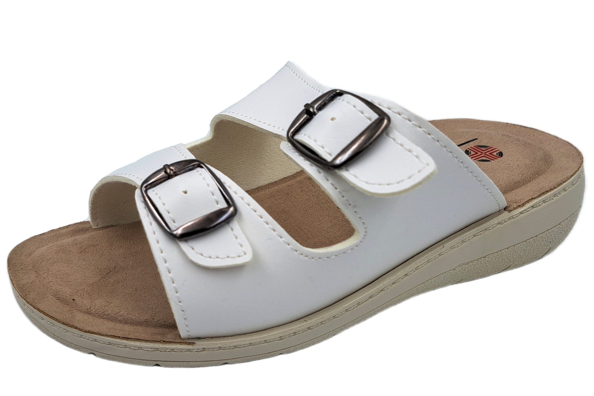 PADERO Ortomed Damen Pantolette Weite H für breite Füße geeignet