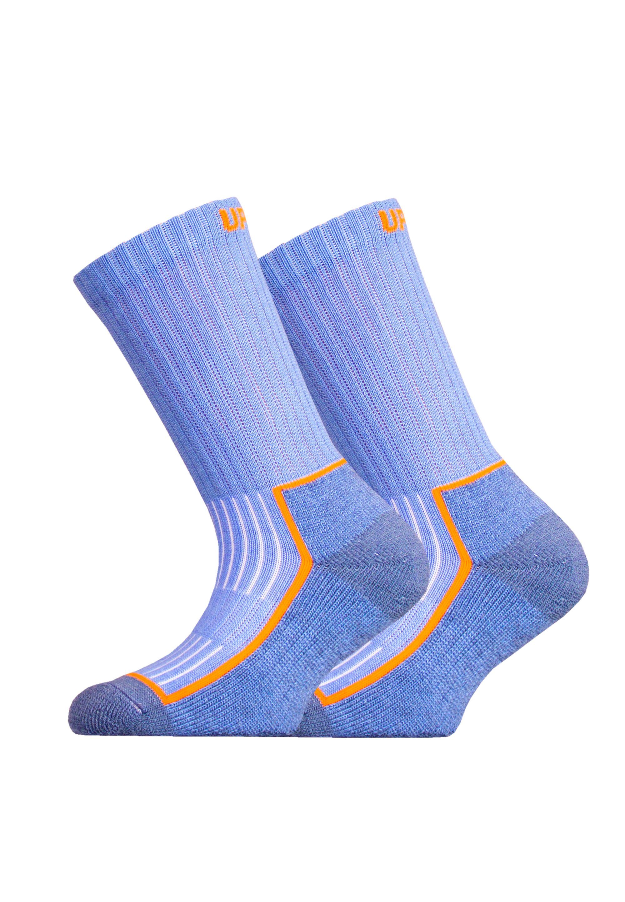 UphillSport Socken SAANA JR (2-Paar) Flextech-Struktur Pack blau 2er mit