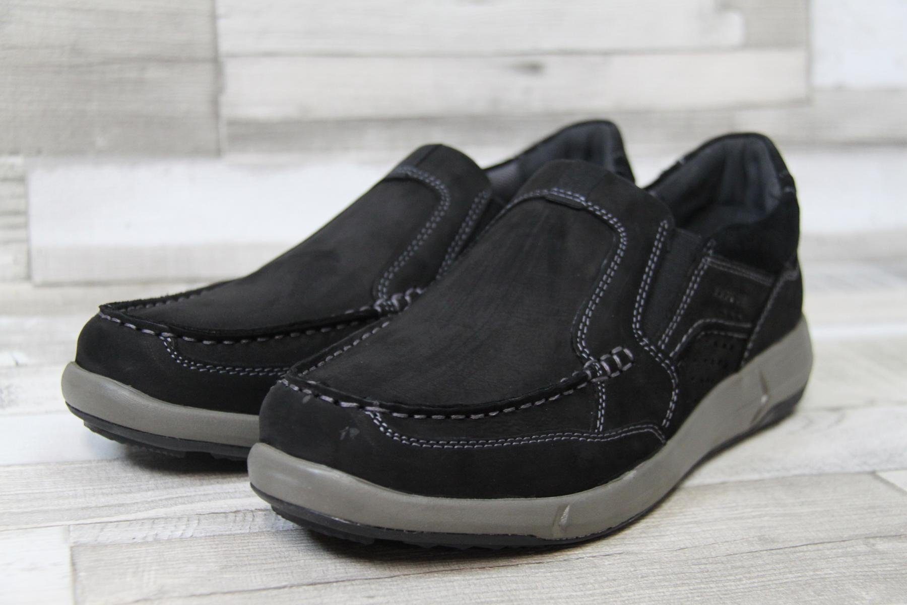 Josef Seibel Seibel Herren Slipper schwarz sportlich lose Einlage 42 Slipper