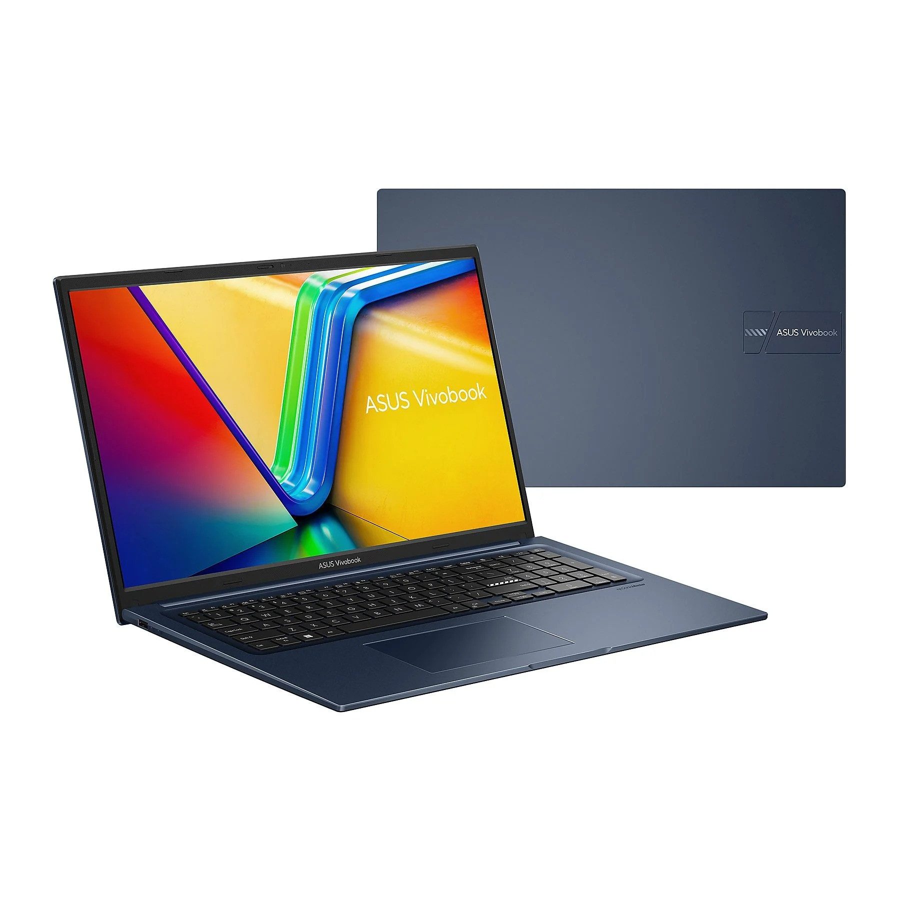 Asus Vivobook 17 Laptop Intel i3 - 16 GB RAM 512 GB SSD Full HD Windows 11 Notebook (43,9 cm/17.3 Zoll, Intel Core i3 1315U, Intel UHD Graphics, 16 GB, 512 GB SSD, NanoEdge-Display, Webcam mit Abdeckung, Schnelladen)