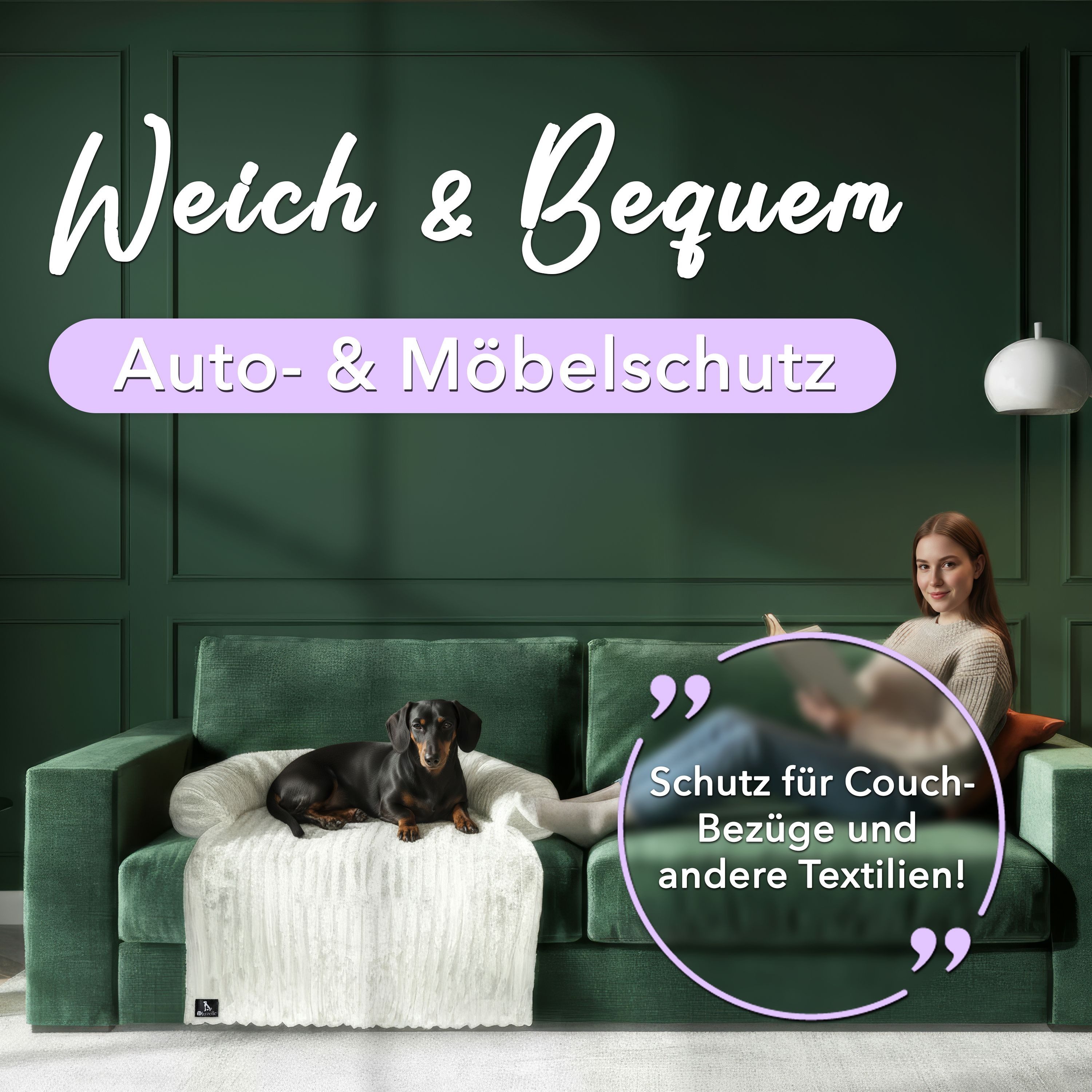 Bluzelle Tierbett Hundebett Sofa Schutz Auflage für kleine und mittelgrosse günstig online kaufen