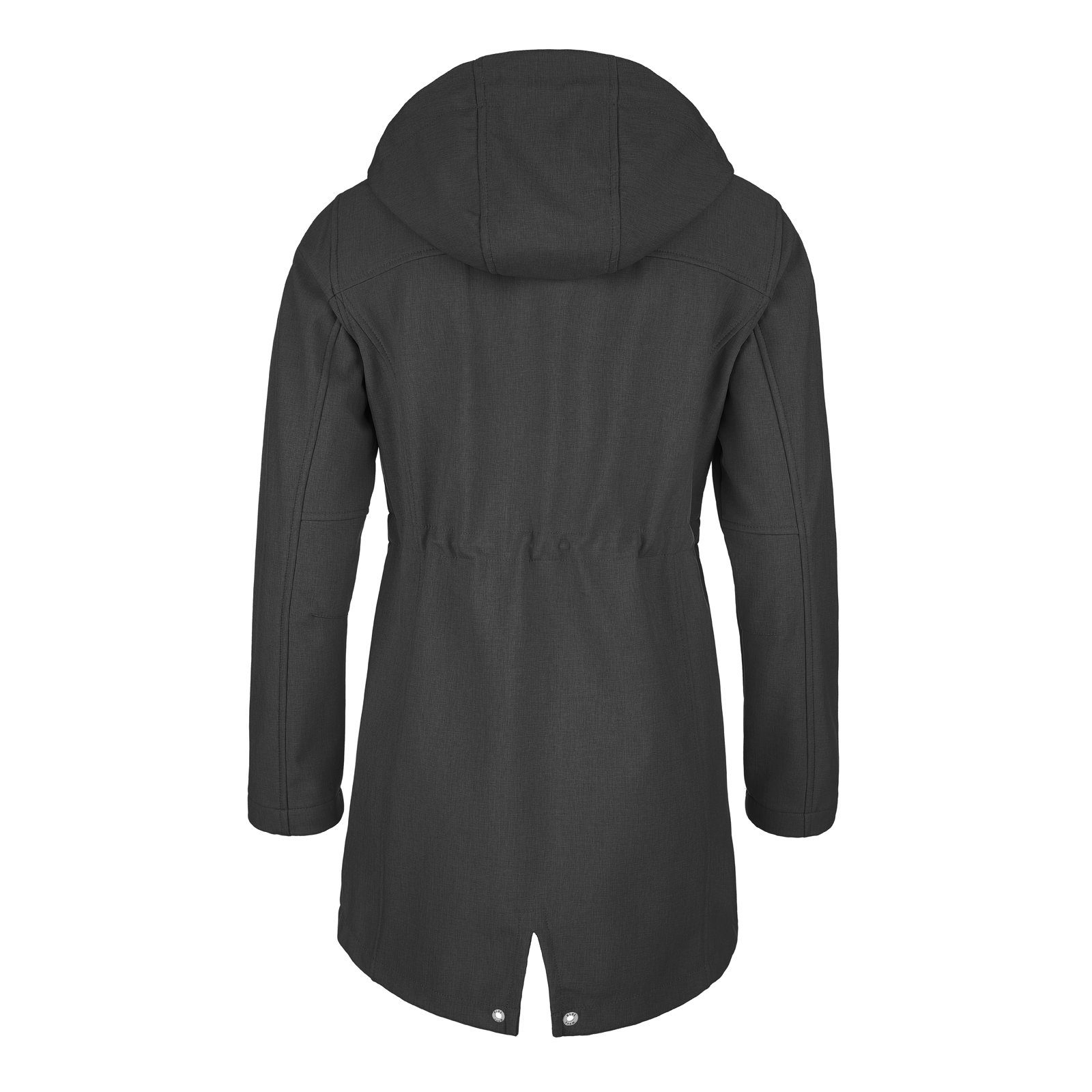 Blue Damen Softshell - anthrazit Wave Biggi Mantel Softshellmantel Outdoor-Jacke Softshelljacke