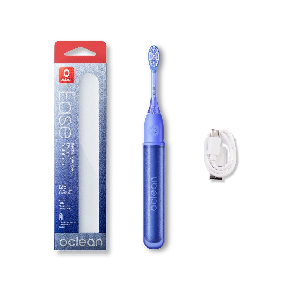 Oclean Elektrische Zahnbürste Oclean Ease E. Toothbrush, Aufsteckbürsten: 1 St.