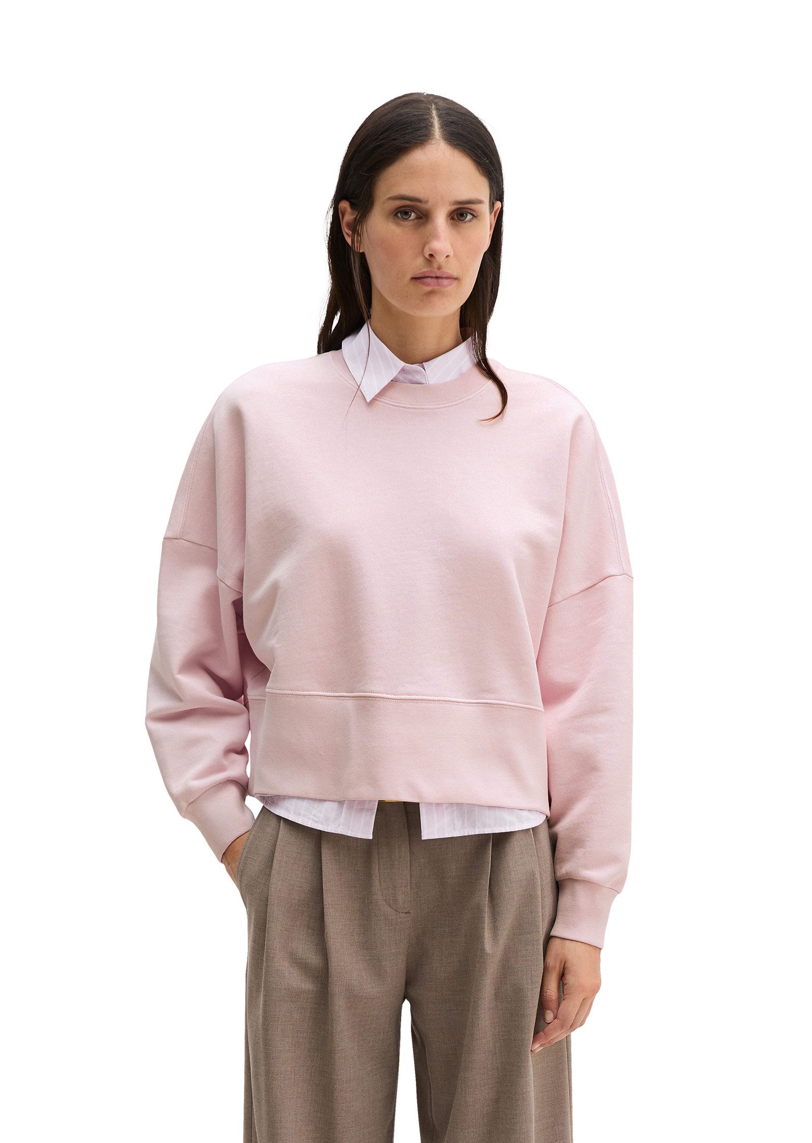 Marc O'Polo Sweatshirt mit recycelter Baumwolle günstig online kaufen