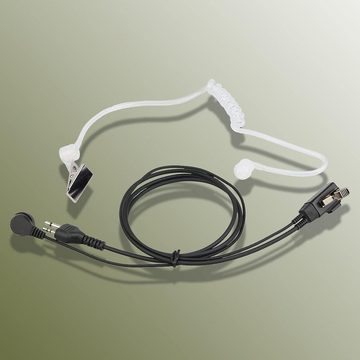 Retevis Walkie Talkie 2 Pin Headset, Covert Akustische Rohr Ohrhörer Kopfhörer für Midland
