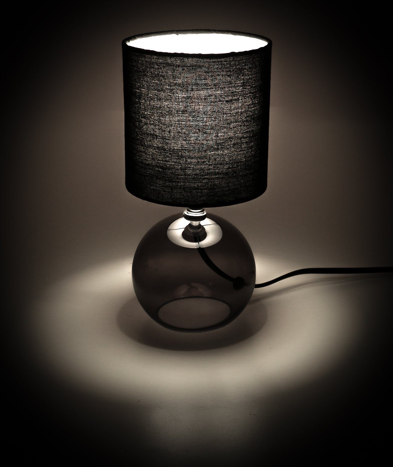 Bubble-Store Tischleuchte Tischlampe mit Lampenschirm, ohne Leuchtmittel, T günstig online kaufen