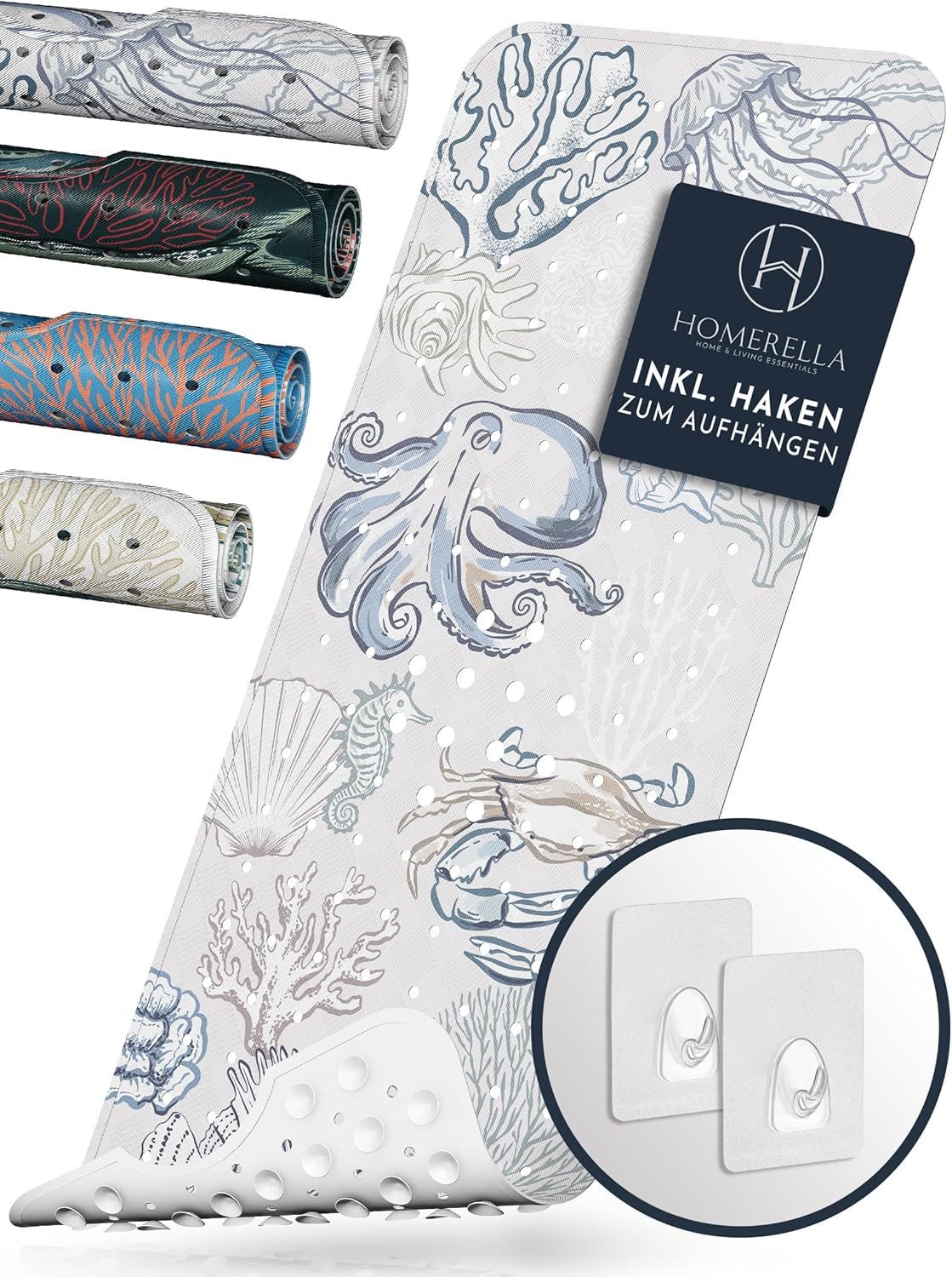 Homerella Badematte rutschfest 100% BPA frei günstig online kaufen