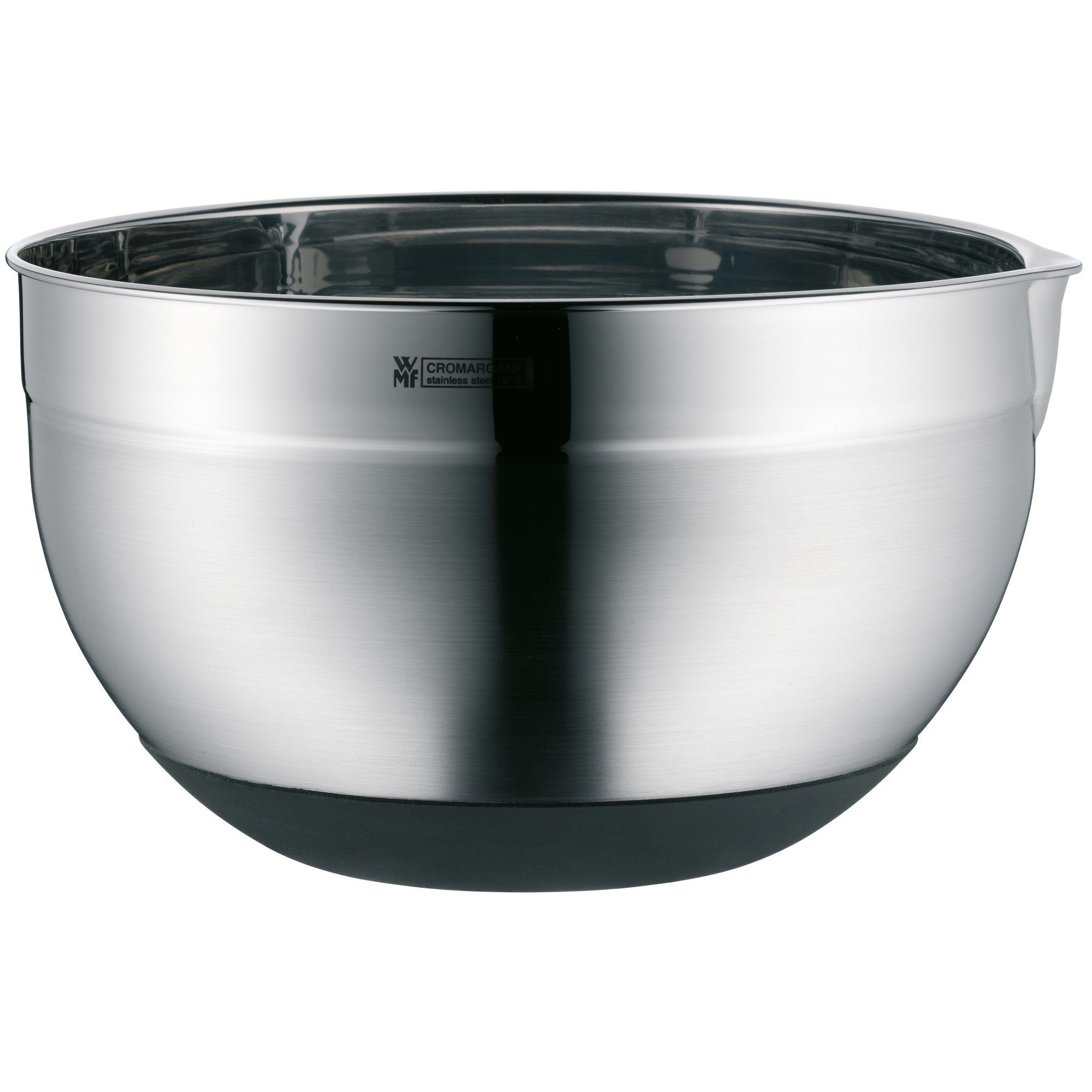 WMF Schüssel Gourmet, Cromargan® Edelstahl rostfrei 18/10, (1x Schüssel (24 cm, Höhe 14,5 cm, Volumen 4,0l), 1-tlg), Gourmet