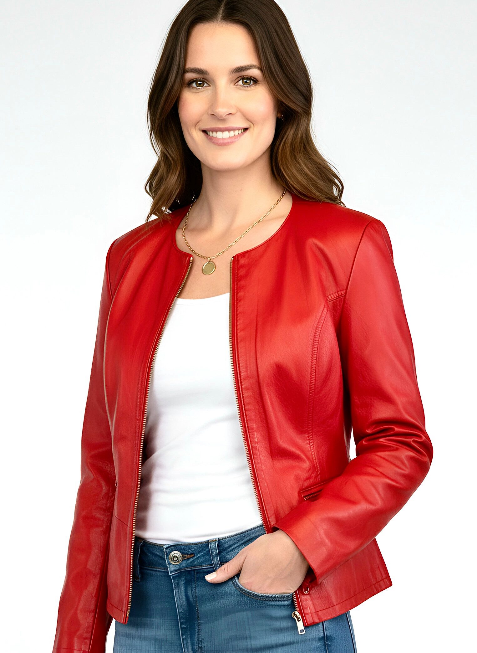 Cabrini Lederjacke Mary