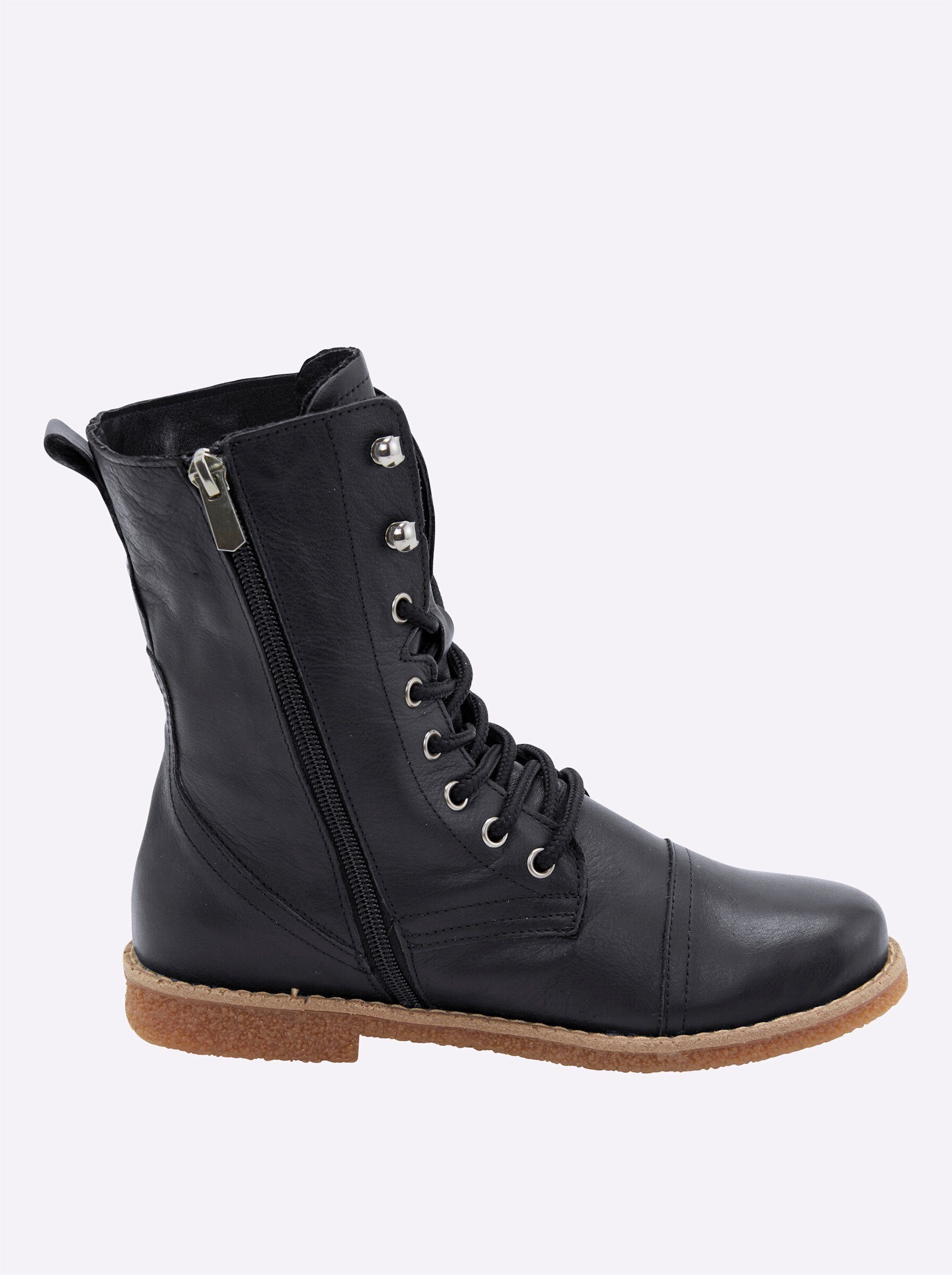 Andrea Conti Schnürstiefelette Stiefelette Wechselfußbett, Schrittdämpfung