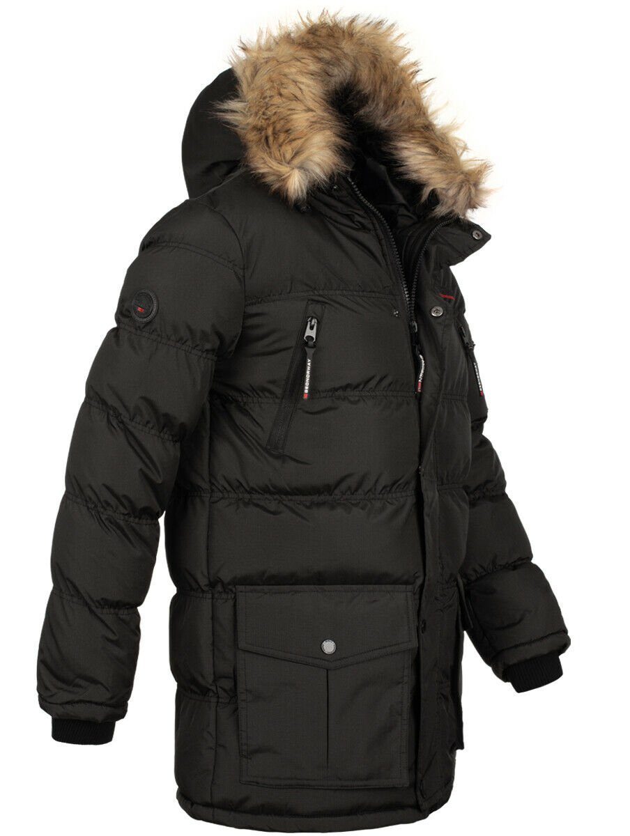 Geographical Norway Steppjacke Herren Winter Jacke Outdoor Parka Steppjacke Warm – Bild 4 von 5