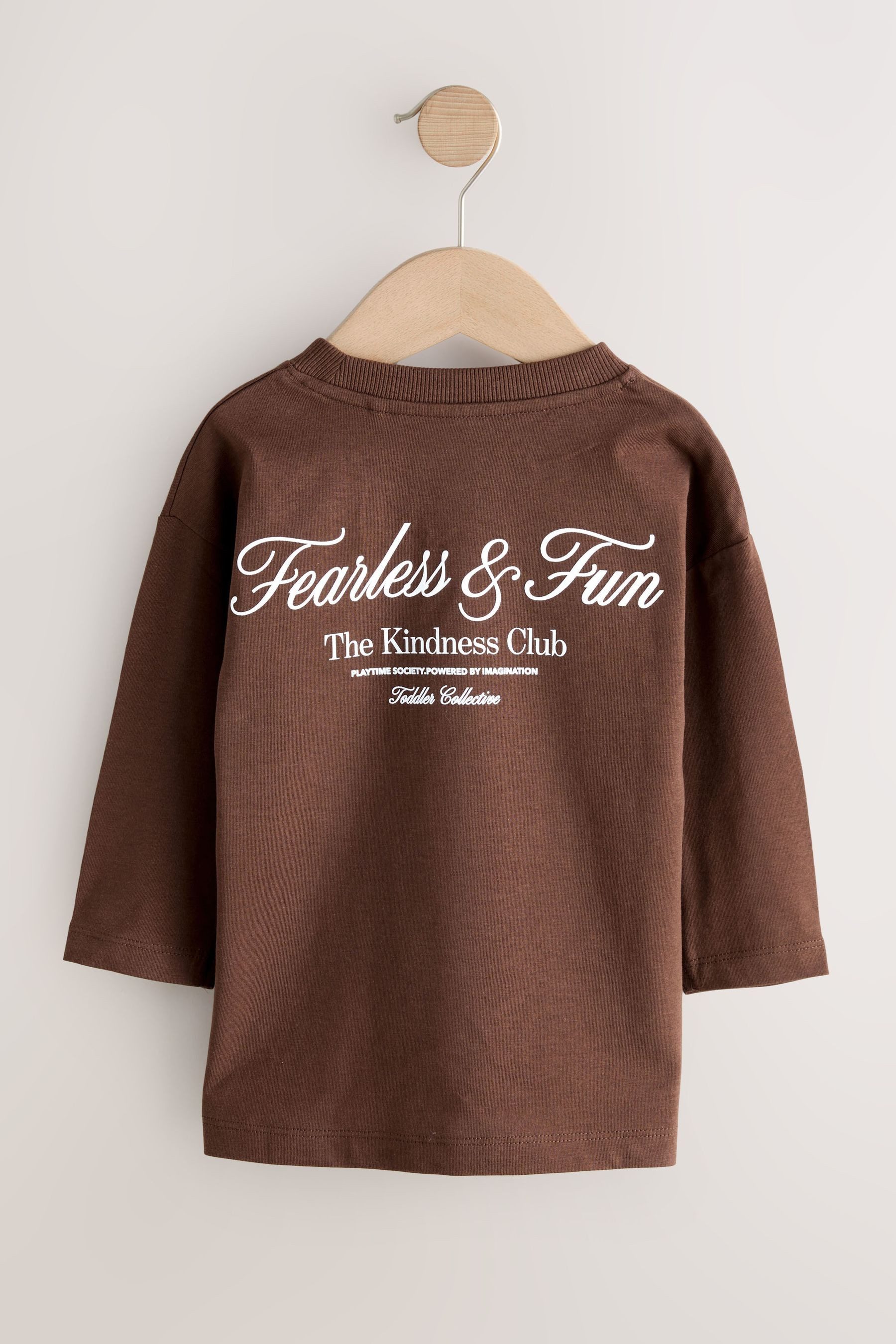 Next Langarmshirt Langarmshirt mit Rückenprint (1-tlg) günstig online kaufen