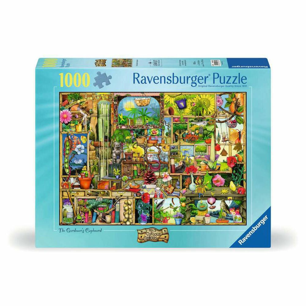 Puzzle Grandioses Gartenregal