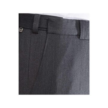 MEYER Stoffhose grau regular (1-tlg)