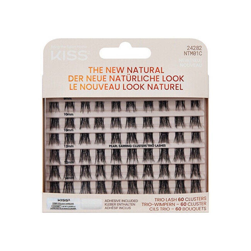 Kiss Bandwimpern KISS The New Natural Trio Multi Falsche Wimpern