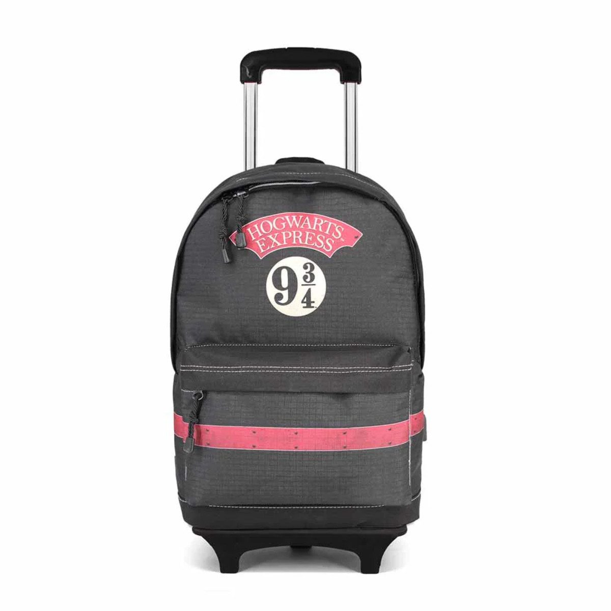 Harry Potter Trolley Express Schulrucksack mit Trolley System Frontfach und Gurten